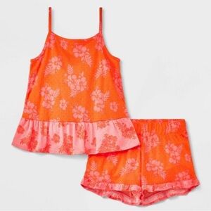Girls “Art Class” Set from Target Floral Pajama/Pool